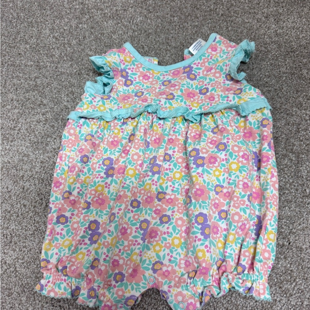 Floral Kids One Piece